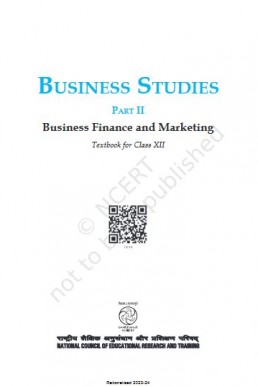 Class 12 Ncert Textbook Business Studies Part 2 PDF