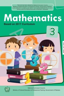 Three Class Maths Federal Text Book PDF (FBISE)