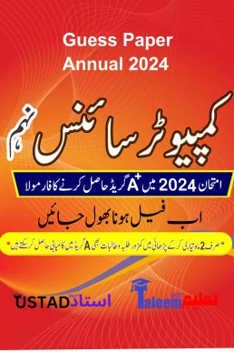 Class 9th Punjab Boards Computer Guess Paper 2024