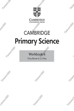 Cambridge Primary Science Workbook 6 PDF (2nd Edition)