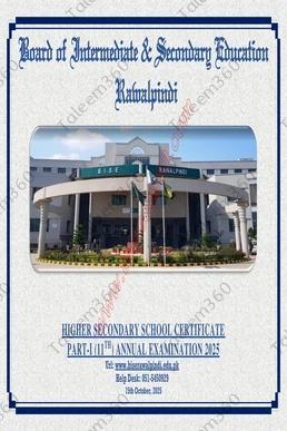 BISE Rawalpindi 11th Class Result Gazette 2025 PDF