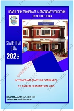 BISE DG Khan Board 12th Class Result 2025 Gazette PDF