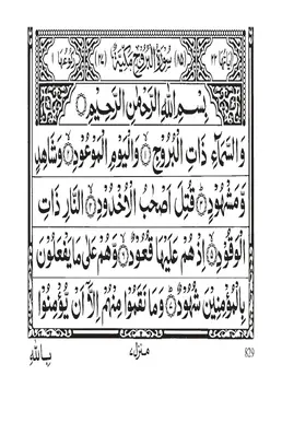 Surah Al-Buruj PDF - Holy Quran Surah 85