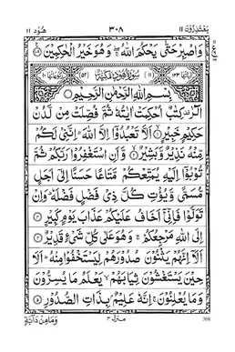 Surah Hud PDF - Holy Quran Surah 11