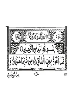 Surah Al-Falaq PDF - Holy Quran Surah 113