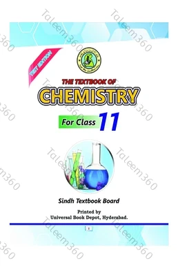 11th Class Chemistry Sindh Text Book PDF by STBB
