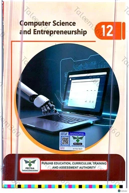 12th Class Computer Science PECTAA Text Book PDF