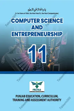 11th Class Computer Science PECTAA Text Book 2025-26 PDF