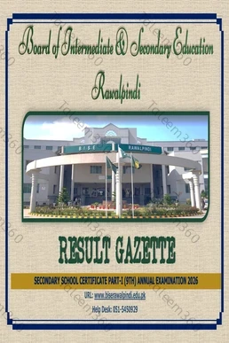 9th Class Result 2026 Gazette PDF - BISE Rawalpindi Board